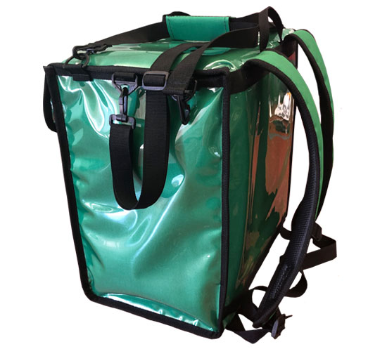 сумка-рюкзак для доставки обедов и напитков